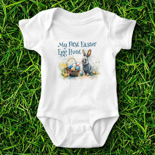 My First Easter Egg Hunt Baby Bodysuit