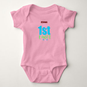 "MY FIRST EASTER" PERSONALIZED BABY BODYSUIT