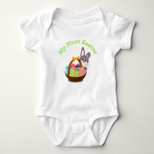 My First Easter Shirt for Baby Easter Gift (Front)