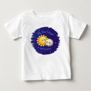 My First Eclipse baby T-shirt