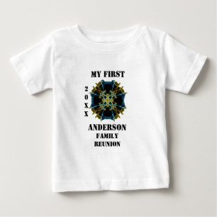 My First Family Reunion Kaleidoscope Keepsake Baby T-Shirt