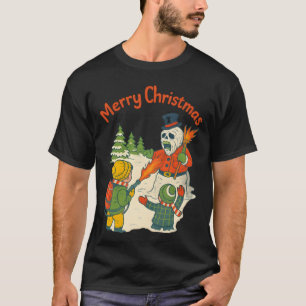 My First Flamethrower T-Shirt Retro Christmas