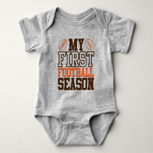 My First Football Season Baby Bodysuit