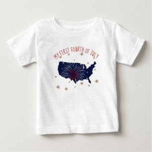 My First Fourth Of July Baby T-Shirt