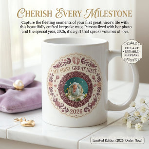 My First Great Niece 2026 Mug
