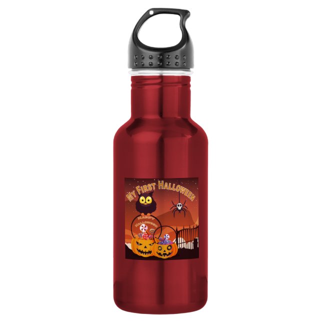 My First Halloween  532 Ml Water Bottle (Front)