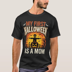 My First Halloween As A Mom Vintage T-Shirt
