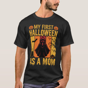 My First Halloween as a Mum Retro Ghost T-Shirt
