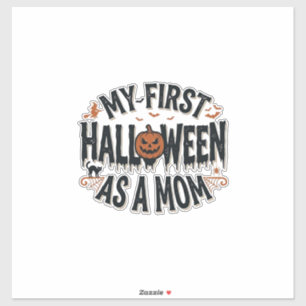 My First Halloween as a Mum Vintage Halloween Desi