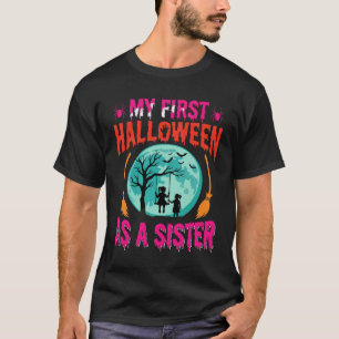 My First Halloween as a Sister Vintage T-Shirt