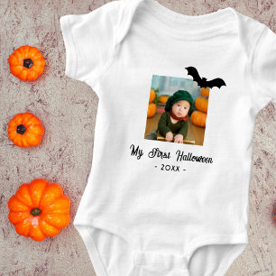 My First Halloween Baby's Photo Baby Bodysuit
