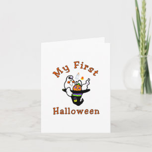 My First Halloween Card