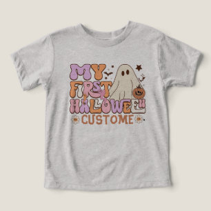 My First Halloween Custome Pumpkin Ghost Groovy