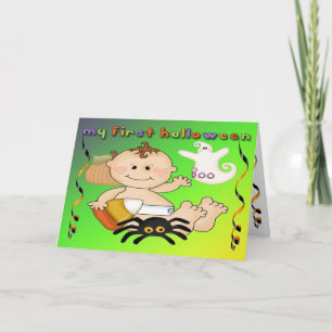 My First Halloween Greeting Card