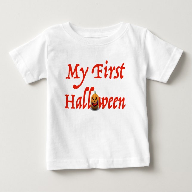 my first halloween halloween t-shirt toddler (Front)
