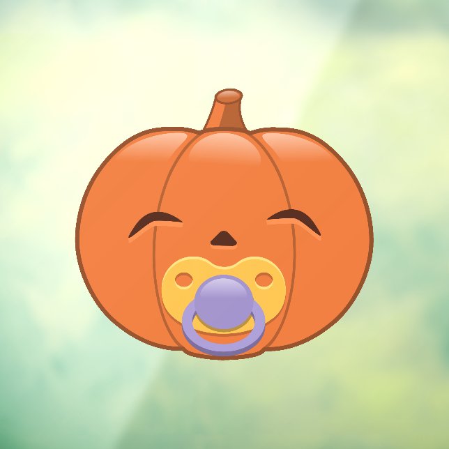 My First Halloween Pacifier Pumpkin (Sheet 3)
