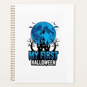 My First Halloween Vintage Haunted Castle Baby Shi Planner