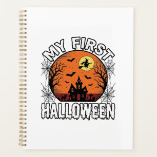 My First Halloween Vintage Toddler Shirt Design_1 Planner