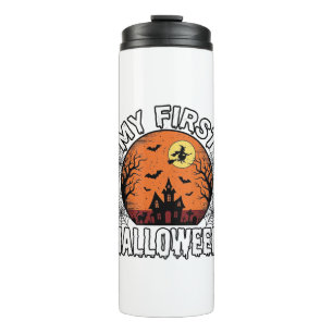 My First Halloween Vintage Toddler Shirt Design_1 Thermal Tumbler