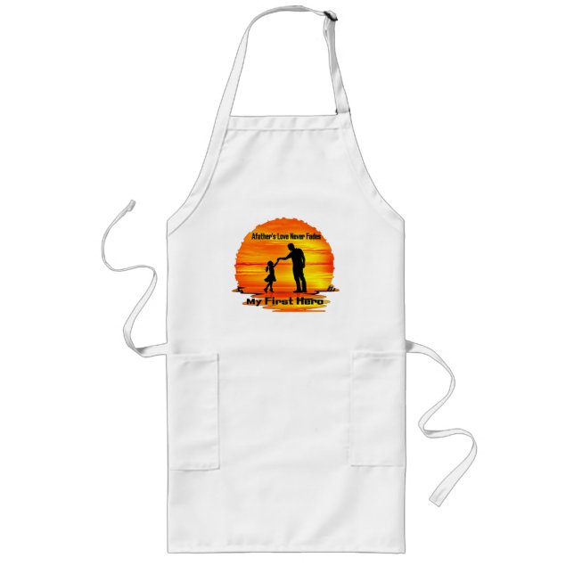 My First Hero Dad Apron (Front)