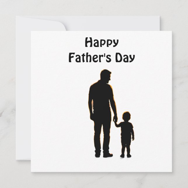 My First Hero – Father’s Day Card (Front)