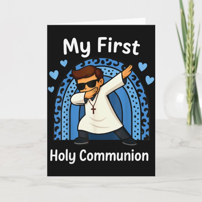 My First Holy Communion  Card (Front)
