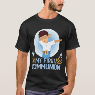 My First Holy Communion Dabbing Boy T-Shirt