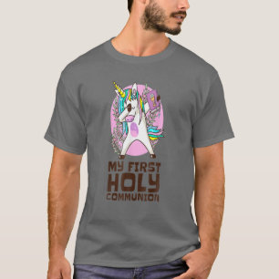 My First Holy Communion, Dabbing Unicorn T-Shirt