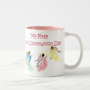 My First Holy Communion Day Gifts Two-Tone Coffee Mug