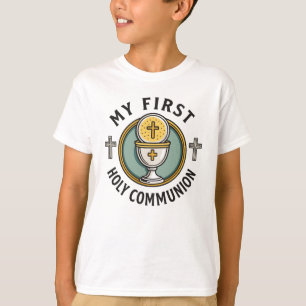 My First Holy Communion Eucharist 1st Christian  T-Shirt