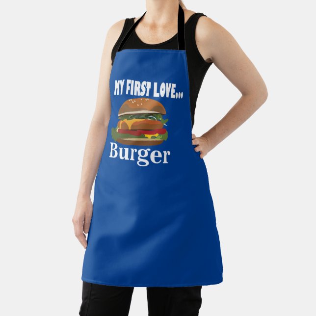 My First Love Burger Apron (Insitu)