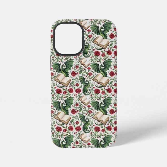 My First Loves - Dragons and Books iPhone Case (Back)