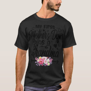 My First Mother's Day As A Grandma T-Shirt