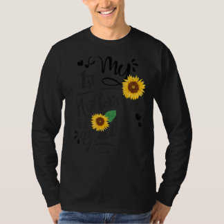 My First Motheru2019s Day As A Grandma Sunflower H T-Shirt