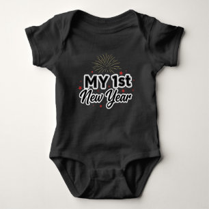 My First New Year 2026 Baby  Cute New Year outfit Baby Bodysuit