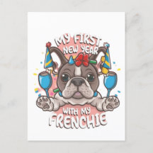 My First New Year With My French Bulldog
