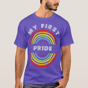 My first pride Pride LGBT LGBTQ T LGBT Supporter T-Shirt