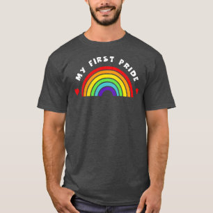 My first pride Tshirt LGBT Pride  LGBTQ Supporter 