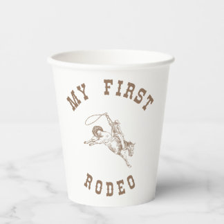 My First Rodeo Cowboy Party Cup