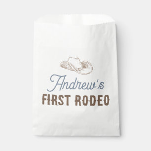My First Rodeo Personalized Birthday Favour Bags
