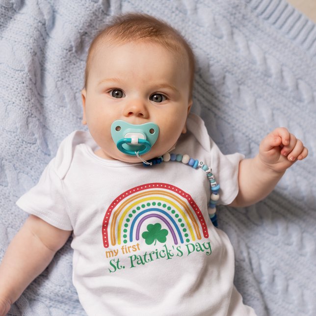 My First St. Patrick's Day Baby Bodysuit (Creator Uploaded)