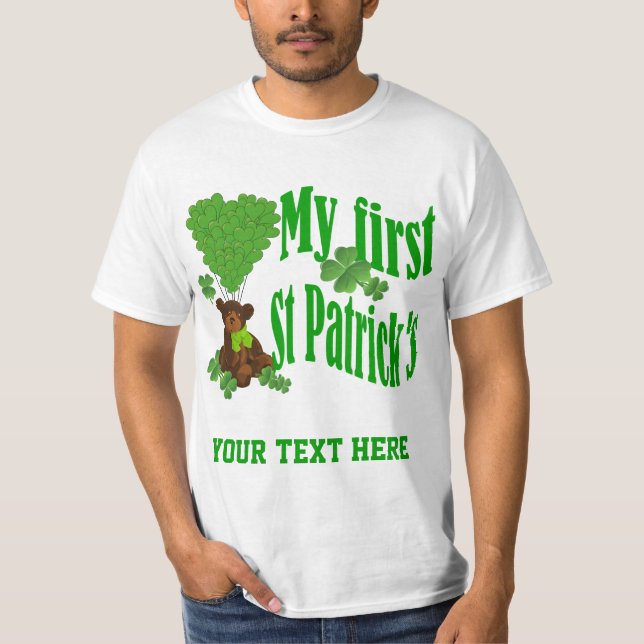 My first St Patrick's T-Shirt (Front)