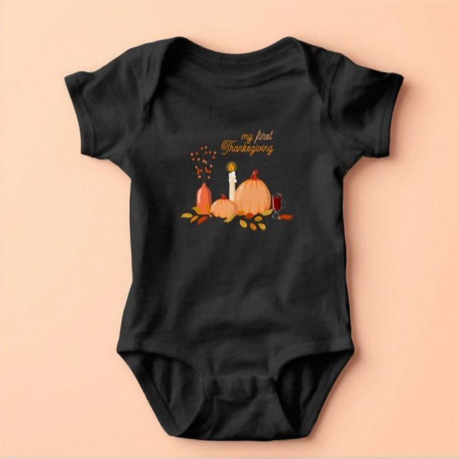 My First Thanksgiving Baby Bodysuit (Creator Uploaded)