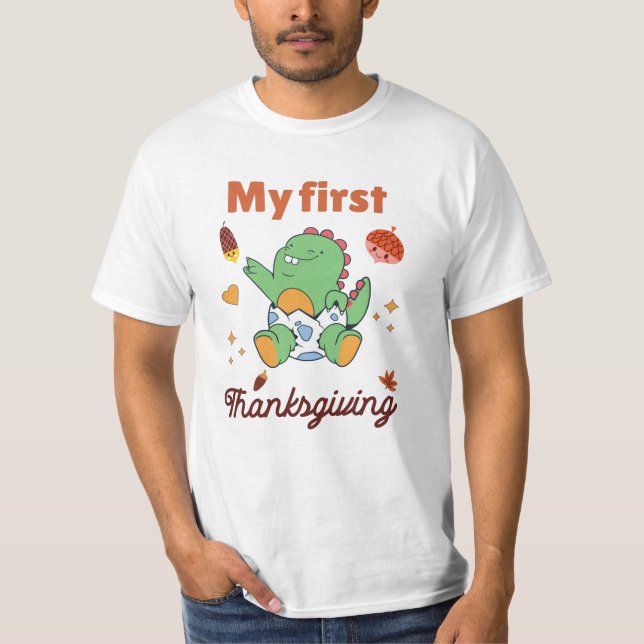 My first Thanksgiving T-Shirt (Front)