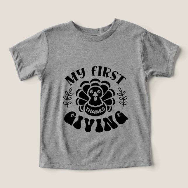 My First Thanksgiving - Thanksgiving  (Design Front)
