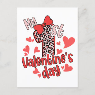 My First Valentine’s Day Postcard