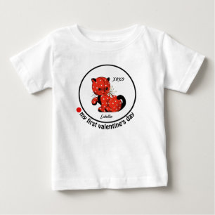 My First Valentine's Day. Baby Gift T-Shirts