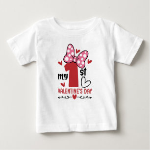 My First Valentine's Day Baby T-Shirt