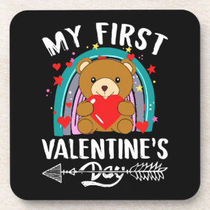 my first valentine's day coaster