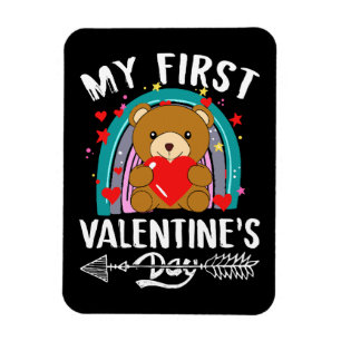 my first valentine's day magnet